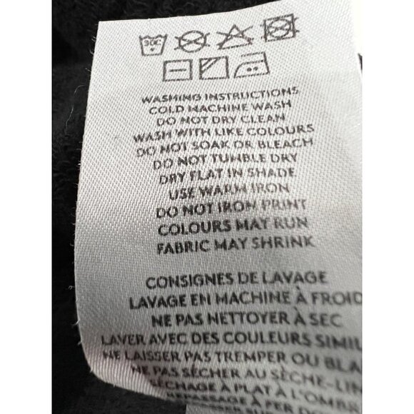 NWT ZANEROBE ZANE Size L RUGGER HOOD SWEAT BLACK MSRP $99.95 - Picture 12 of 12